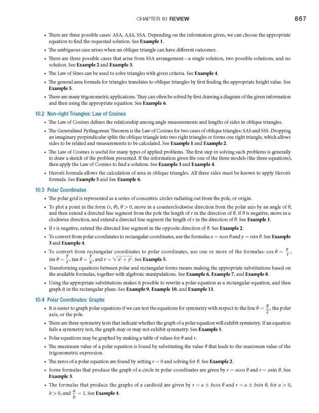 Algebra and Trigonometry - Front Matter 885